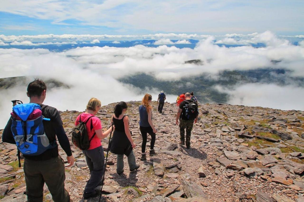 Muckross Park Hotel & Spa Kilclogherane Exterior photo Hikers on the summit of Mount Katahdin